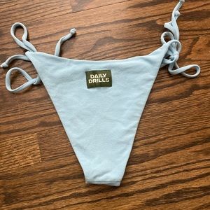NWOT Daily Drills Terry Cloth bathing suit bottom